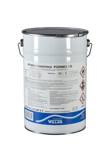 VILLAS Pormex Rapid Plus 10liter (Selbstabholung 3380 Pöchlarn)