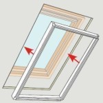 VELUX® Stockverlängerung LGI 6cm MK08 weiß...