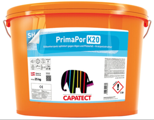 CAPATECT PrimaPor (Silikonputz) abgetönt (25kg) K15